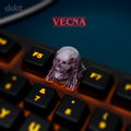 Vecna-Inspired Keycap – Dark Fantasy Horror Artisan Keycap