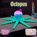 Flexi Octopus – Articulated Sea Creature Toy