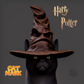 Sorting Hat Cat Mask – Harry Potter Pet Costume