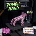 Flexi Zombie Hand – Print-in-Place Halloween Prop