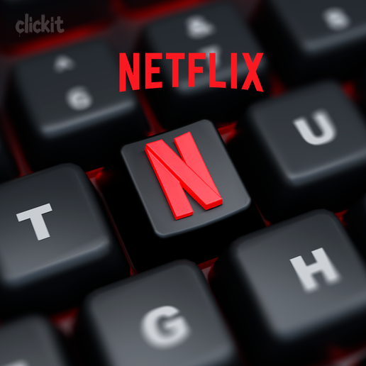Netflix Keycap – Free Artisan Keyboard Key