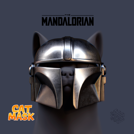 Mandalorian Cat Helmet – This Is The Way