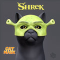 Shrek Cat Helmet – Funny Ogre Pet Costume