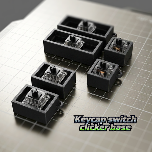 Keycap Bases – Standard, Shift, Tab & Keychain Set