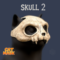 Cat Skull Mask V2 – Spooky Pet Cosplay