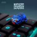 Derpy Tiger Shift Keycap – Funny Artisan Key