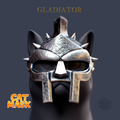 Maximus Gladiator Cat Mask – 3D Printable Pet Helmet STL