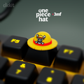 Luffy Skull Keycap – One Piece Pirate Artisan Key